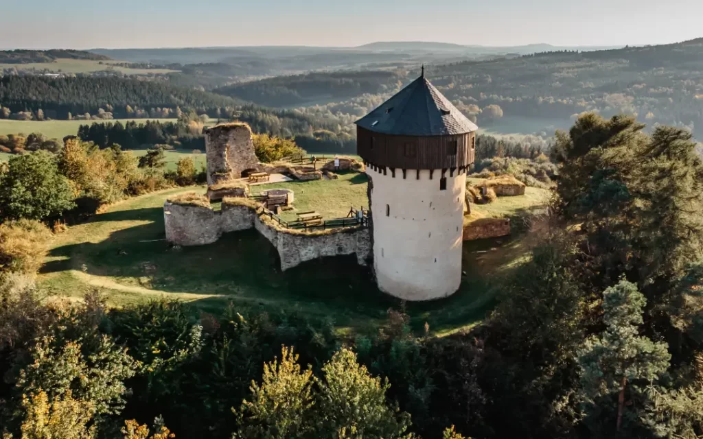 Zřícenina hradu Hartenštejn