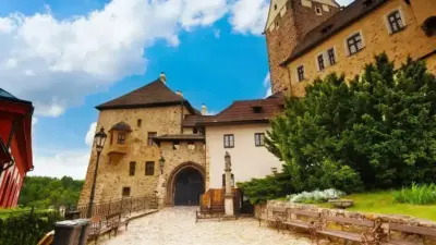 Vstup na hrad Loket