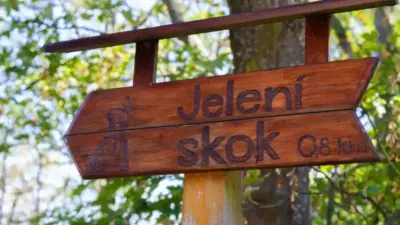 Vyhlidka jeleni skok ukazatel